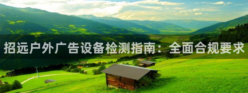 杏宇平台怎么样：招远户外广告设备检测指南：全面合规要求