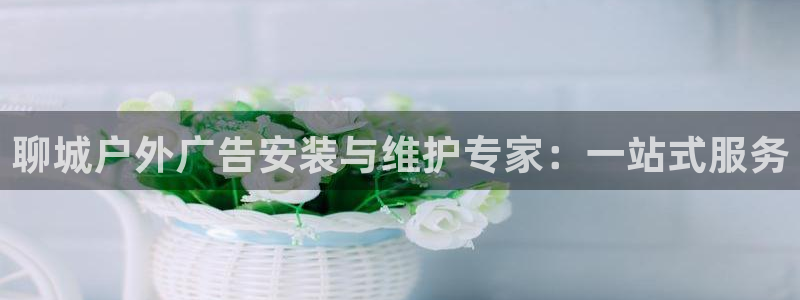 杏宇平台代理怎么赚钱快：聊城户外广告安装
